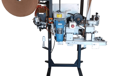 Cerradora de sacos estacionaria para ribetear